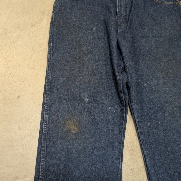 Wrangler FR31MWZ Jeans Mens 38x32 (38x32.5) Arc Rating 23.8 Stained - Picture 2 of 8